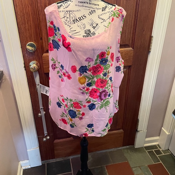 Jordan Woman Button-Down Blouse with Cami Camisole - Size 24 - Picture 2 of 7